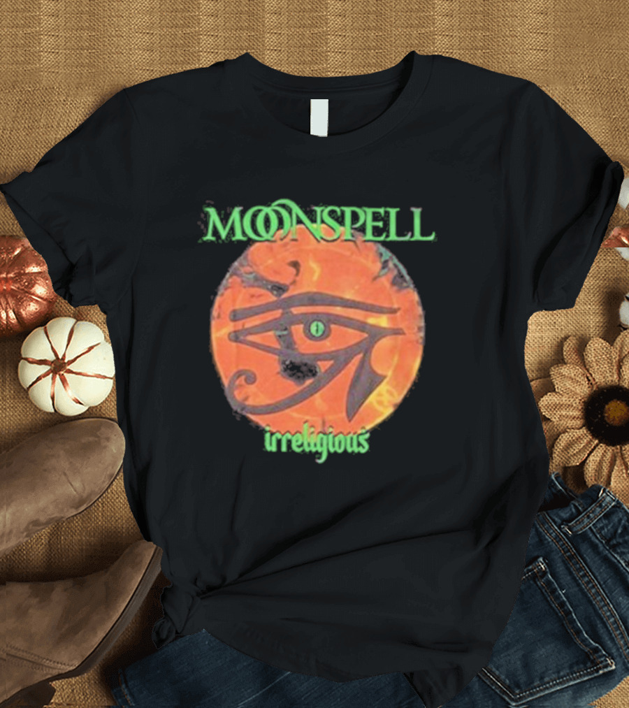 Moonspell Irreligious Eye of Horus Emblem T-Shirt
