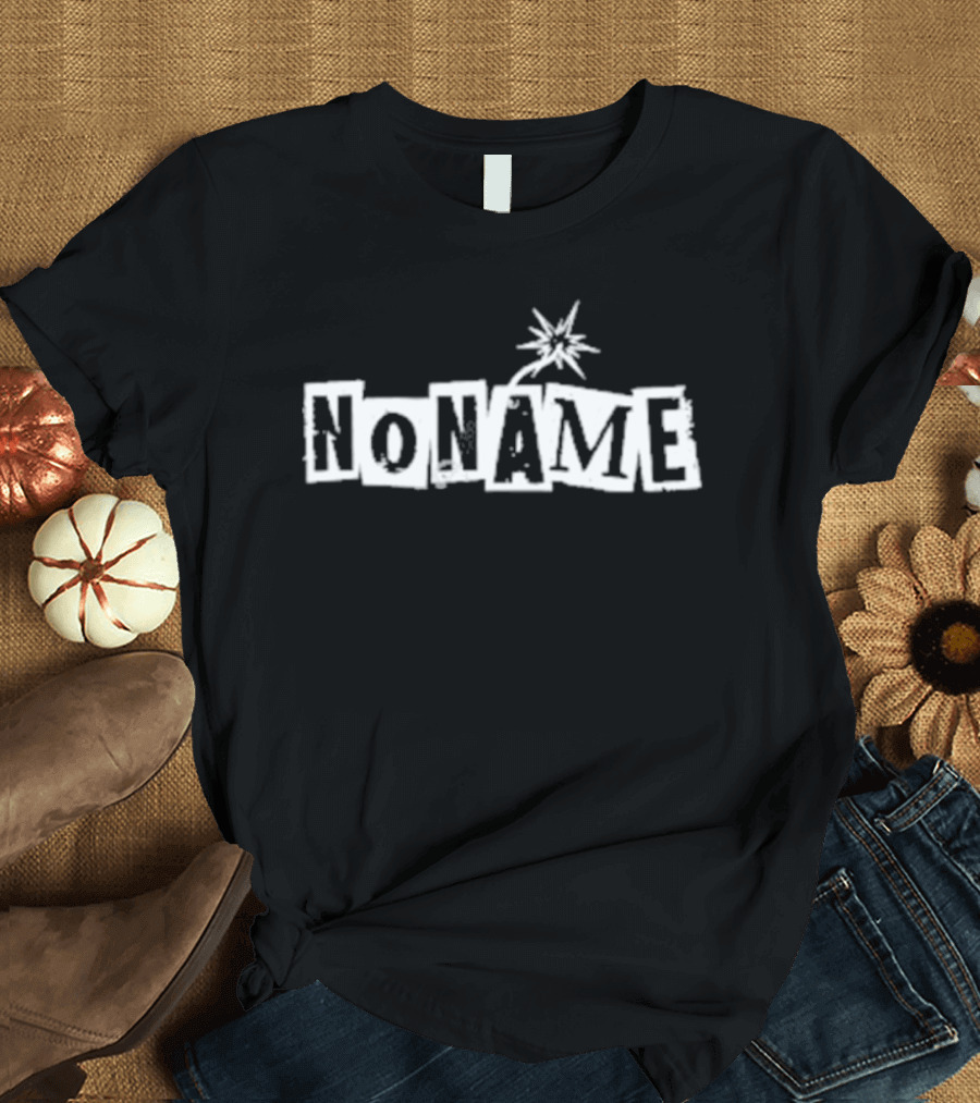Noname Ransom Punk Explosion Text T-Shirt