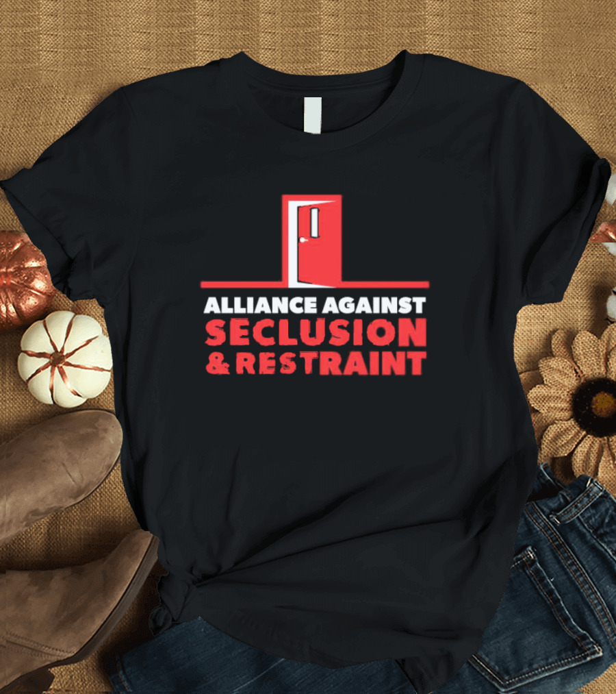 Alliance Against Seclusion and Restraint Red Door T-Shirt
