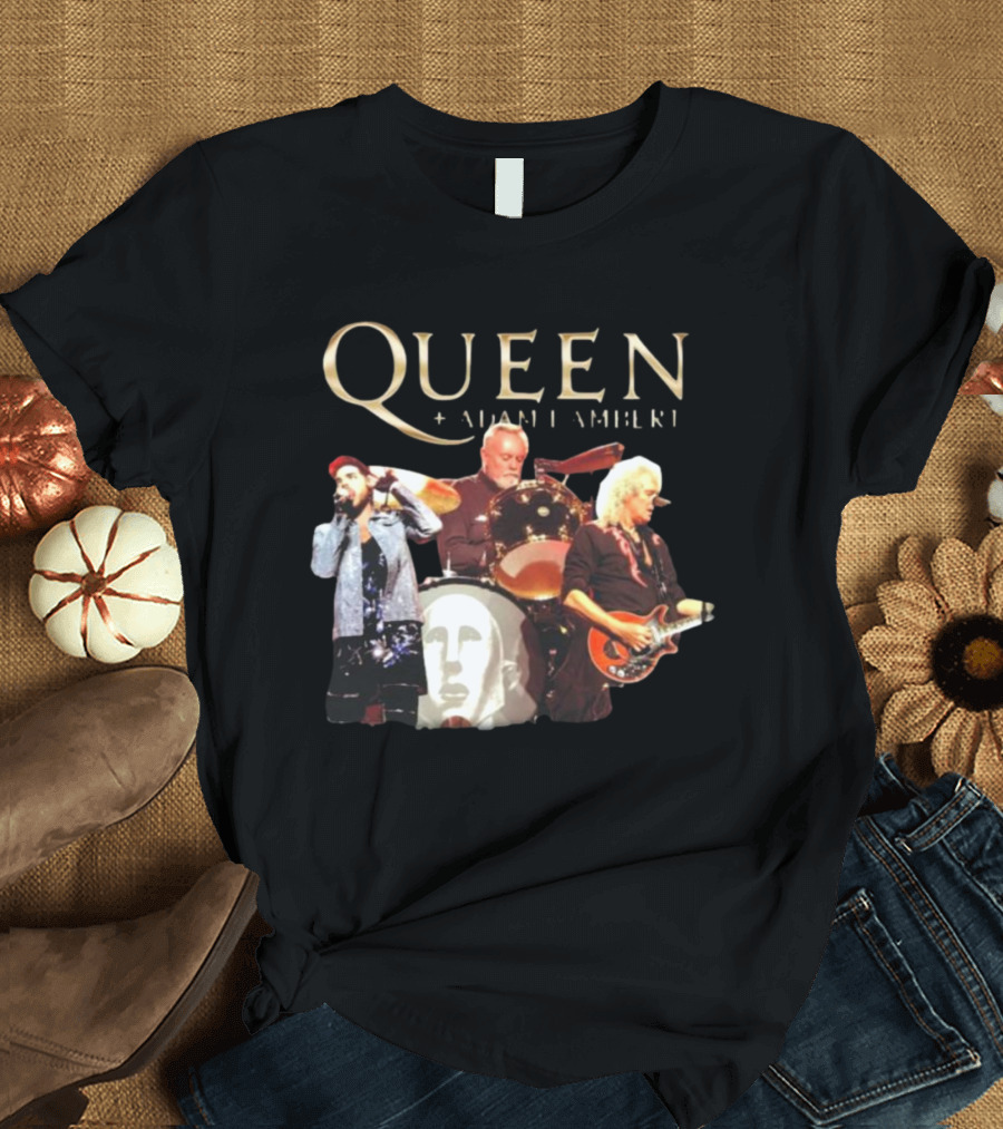 Queen + Adam Lambert Live Performance Collaboration T-Shirt