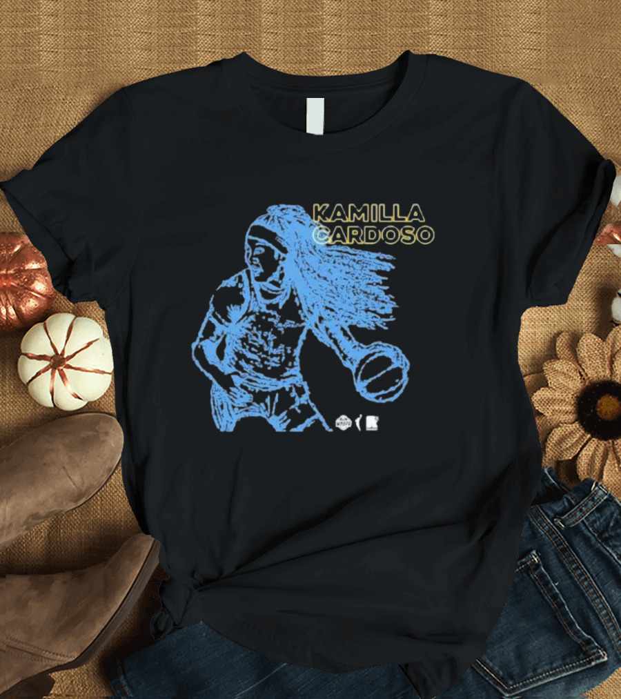 Kamilla Cardoso Chicago Sky Round 21 2024 WNBA Draft Player T-Shirt