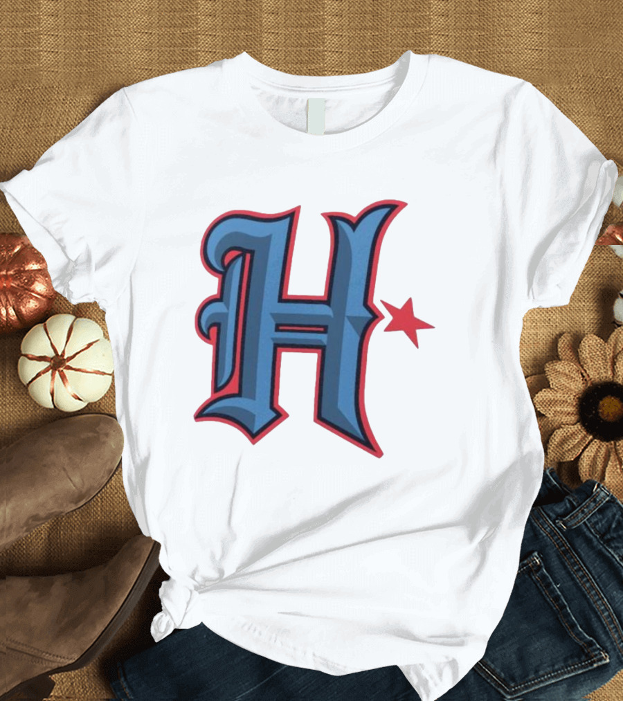 Houston Texans H Logo with Star T-Shirt