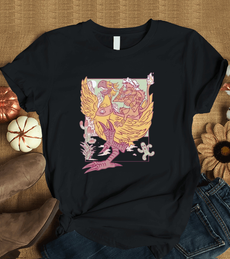 Canyon Rider Wolf And Chicken Desert Adventure The Yetee T-Shirt