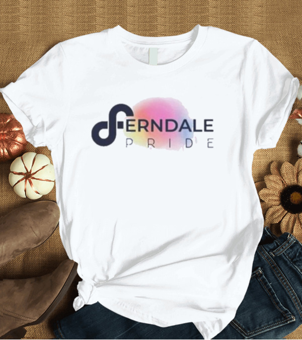 T-Shirt: Ferndale Pride Pastel Infinity T-Shirt Ferndale Pride Pastel Infinity T-Shirt