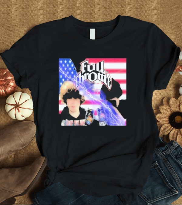 T-Shirt: Full Throttle Stars and Stripes Energy Drink Lightning Burst T-Shirt Full Throttle Stars and Stripes Energy Drink Lightning Burst T-Shirt