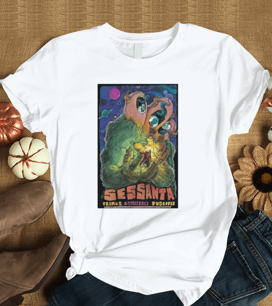 Sessanta Primus A Perfect Circle Puscifer Berkeley CA April 21 T-Shirt