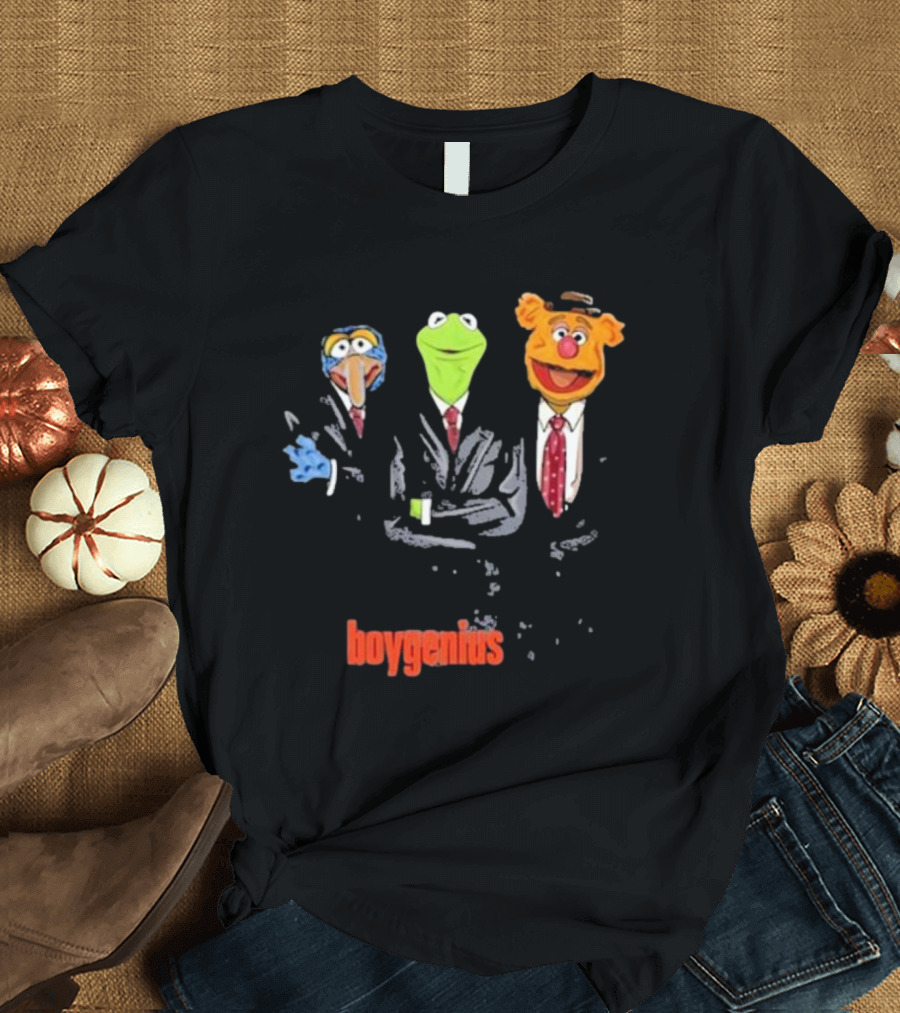 Boygenius Muppet Characters in Suits T-Shirt