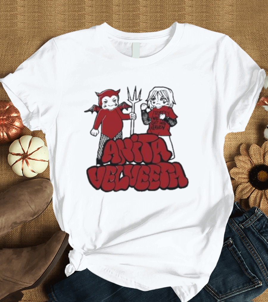 Anita Velveeta Red Devil Re-Match Tour Demon Slayer T-Shirt