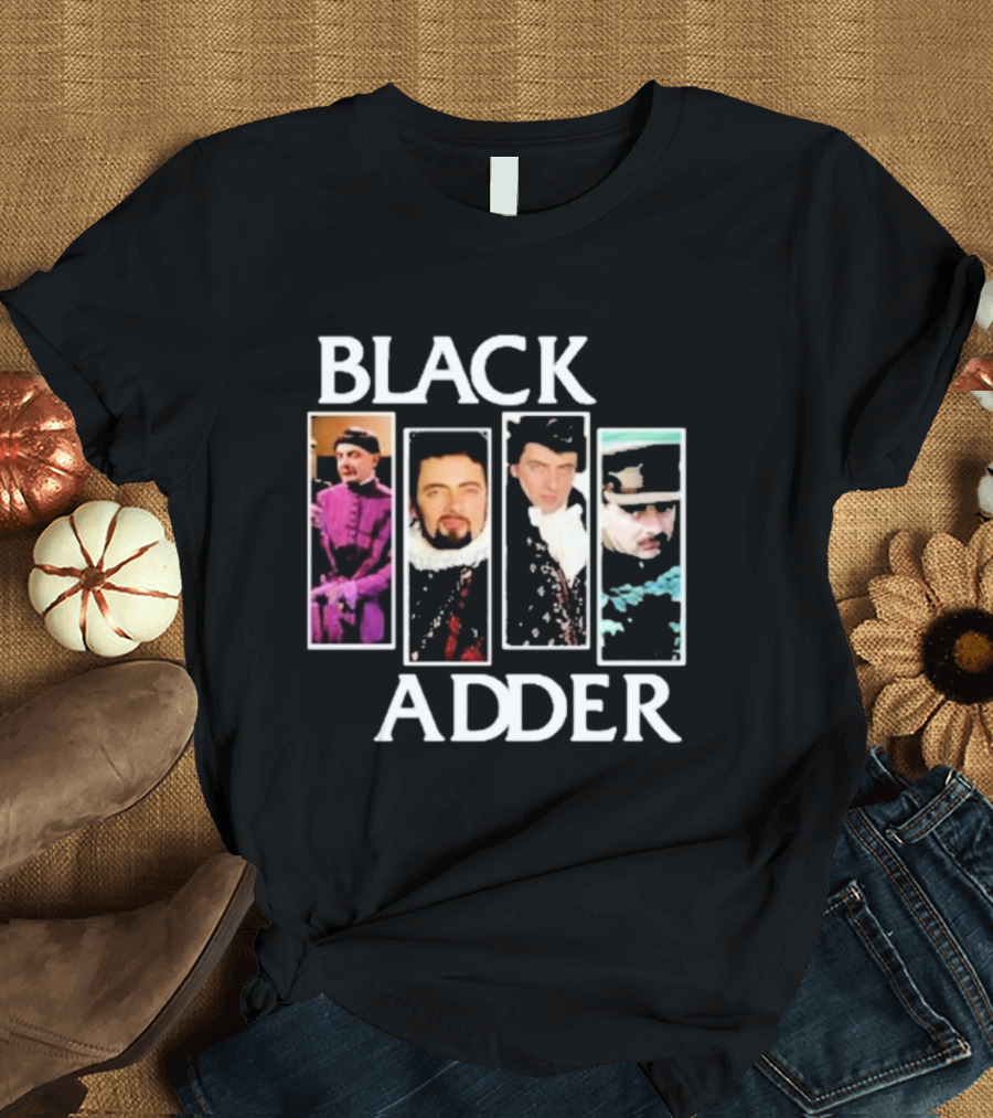 Black Adder Images Rowan Atkinson T-Shirt