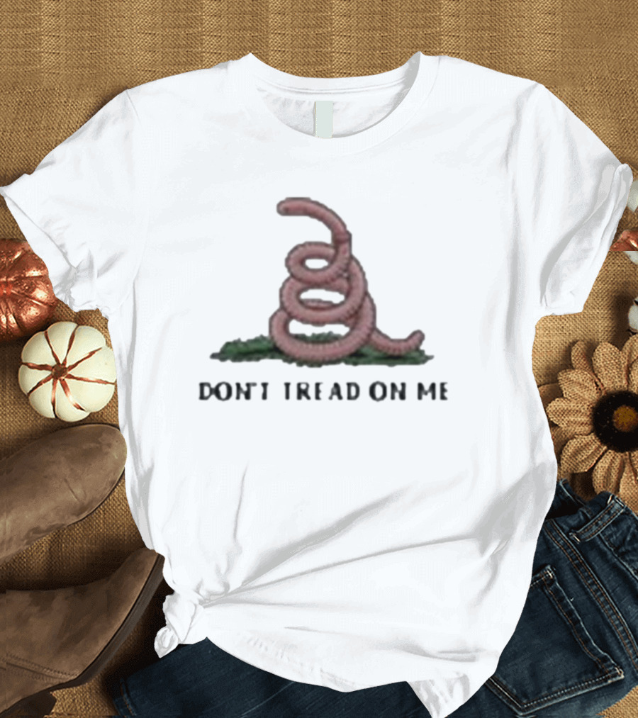Jacob Wolki Don’t Tread On Me Wolki Farm Earthworm T-Shirt