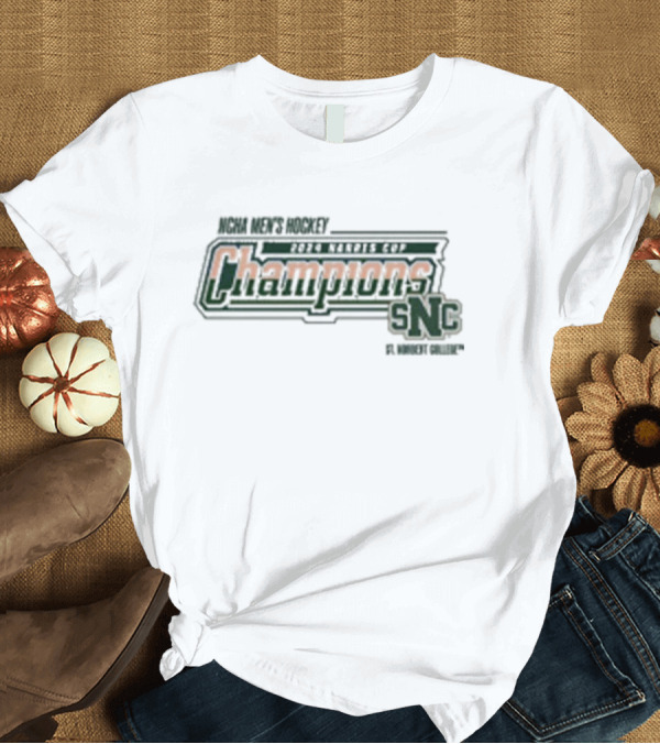 T-Shirt: NCHA Men's Hockey Tournament Champions SNC St Norbert College T-Shirt NCHA Men's Hockey Tournament Champions SNC St Norbert College T-Shirt
