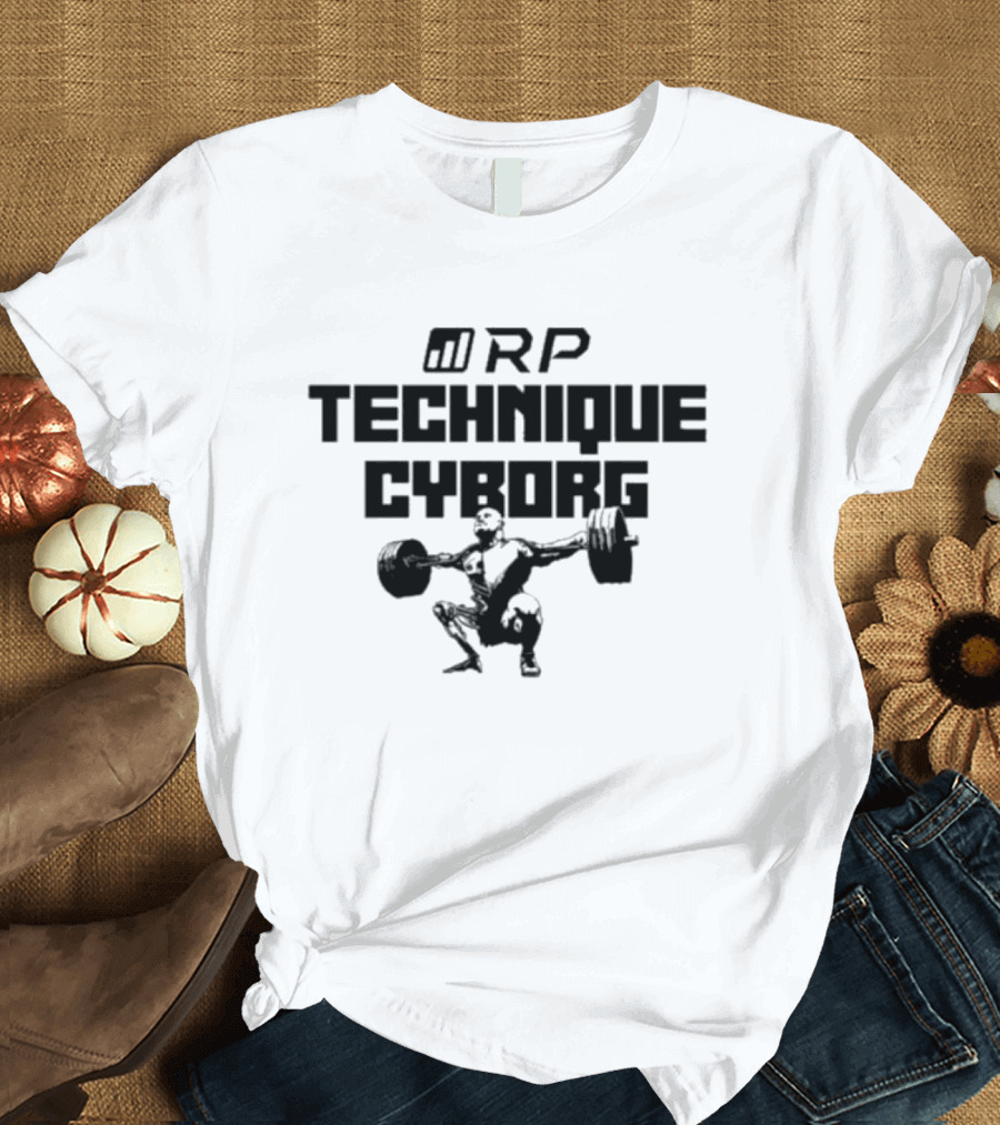 RP Technique Cyborg Squat Lifting T-Shirt