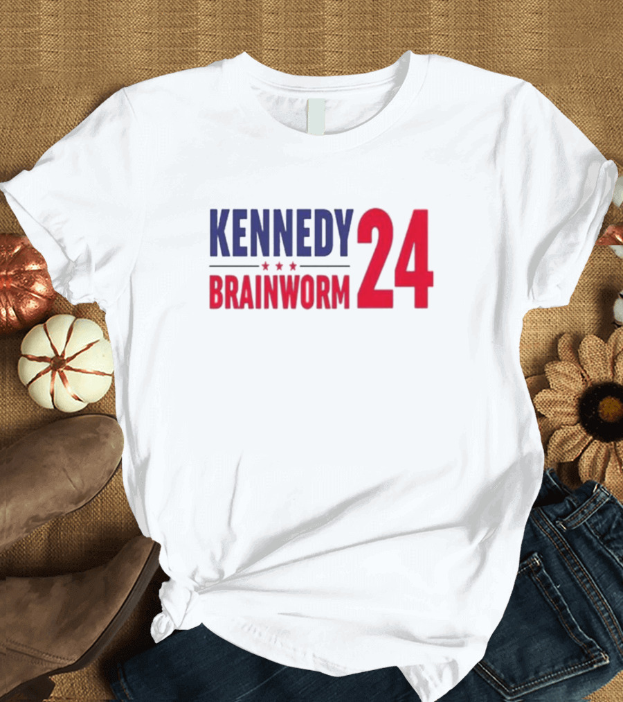 Kennedy Brainworm 24 Stars Election T-Shirt