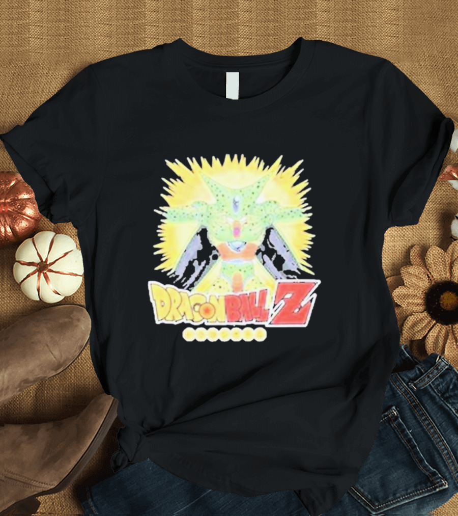 Cell Taiyoken Dragon Ball Z Reflective Power Burst T-Shirt