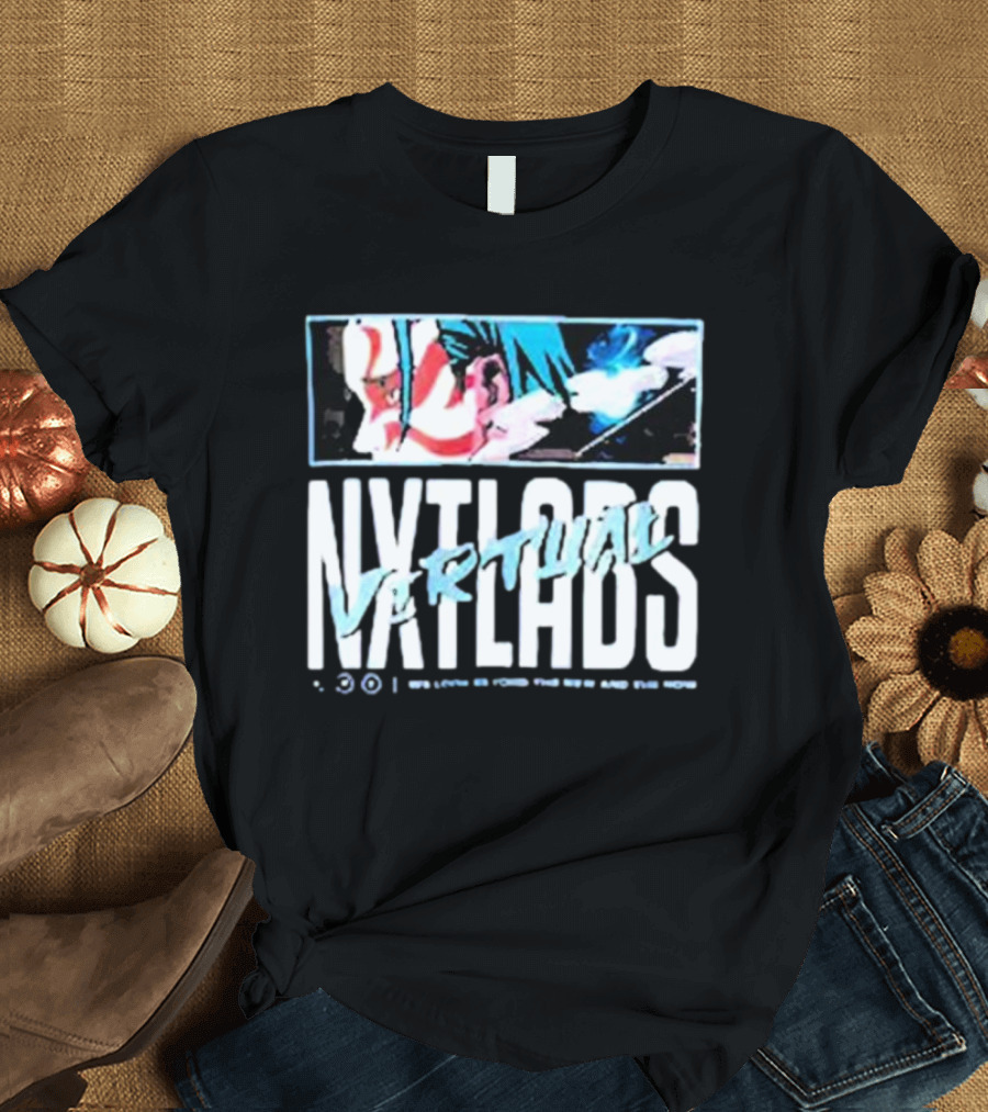 Nxtlabs Virtual We Look Beyond The New And The Now Anime T-Shirt