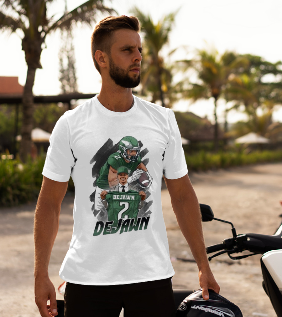 Philadelphia Eagles DeJawn Football Fan Jersey 2 T-Shirt