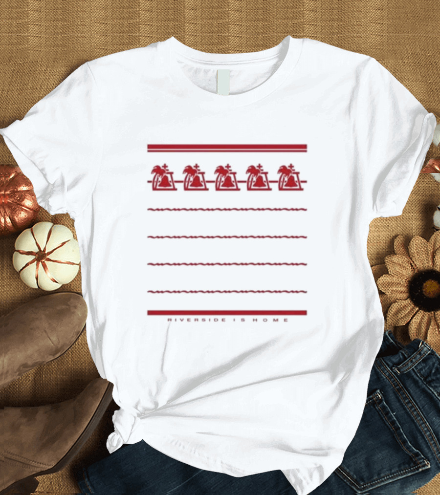 Riverside Is Home Riv-n-out Five Walking Figures T-Shirt