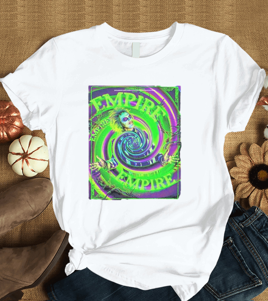 Empire Beetlejuice Beetlejuice Spiral T-Shirt
