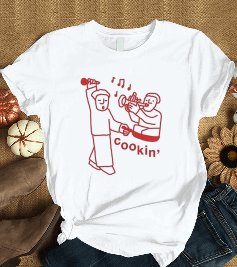 The Jazz Estate Cookin' Musical Duo Performance T-Shirt