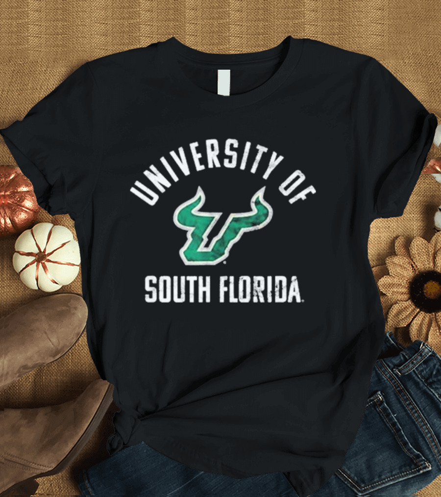 University Of South Florida Bulls Green T-Shirt
