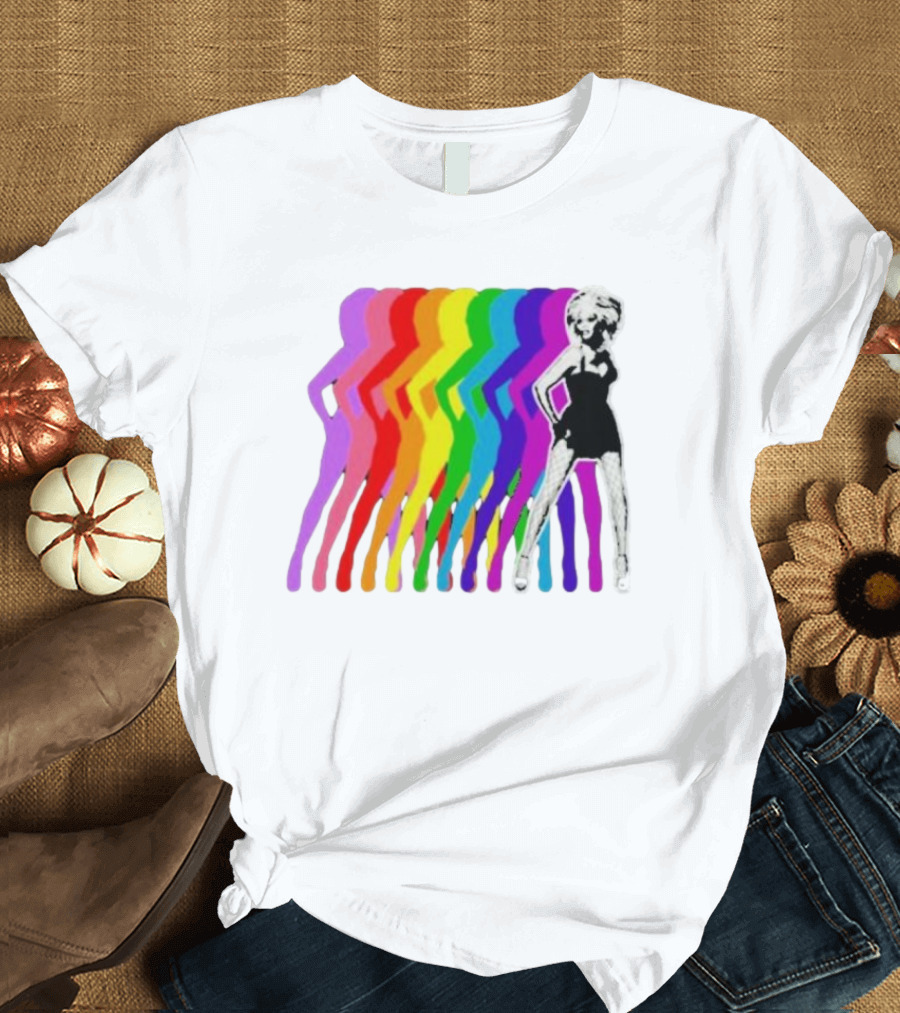 Rupaul Rainbow Pride Shadow T-Shirt