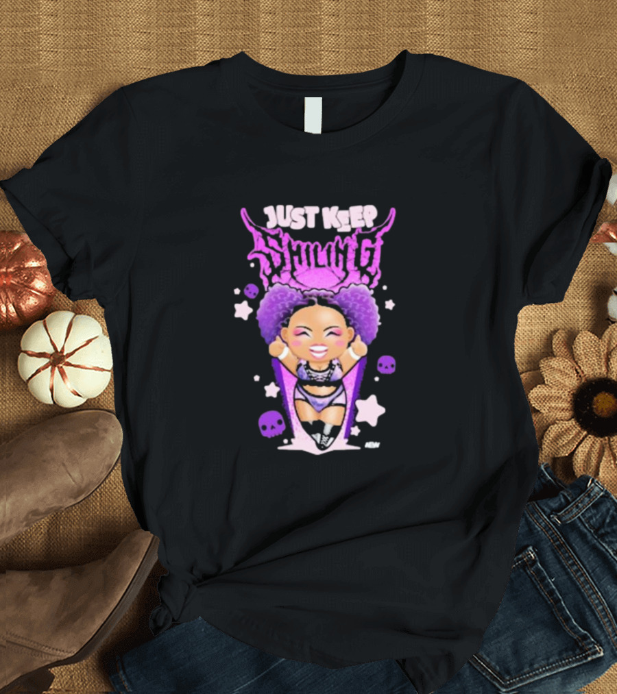 Just Keep Smiling Willow Nightingale Chibi T-Shirt