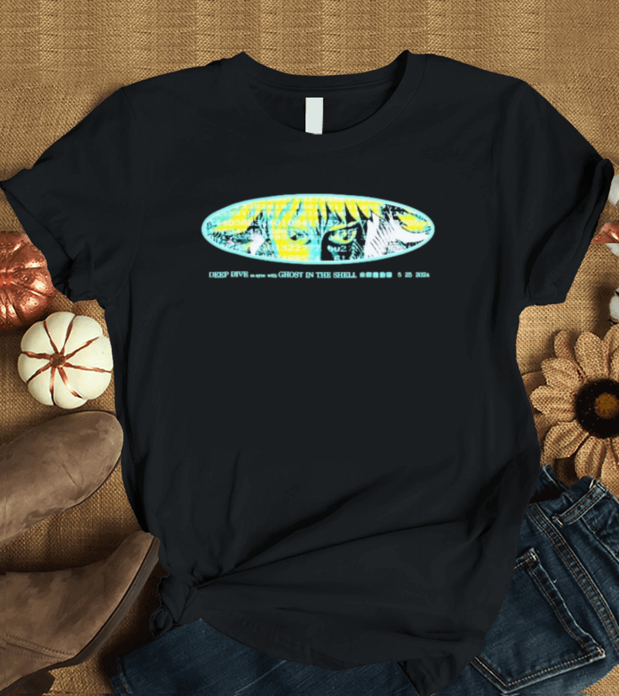 Deep Dive Sync Ghost In The Shell 5 25 T-Shirt