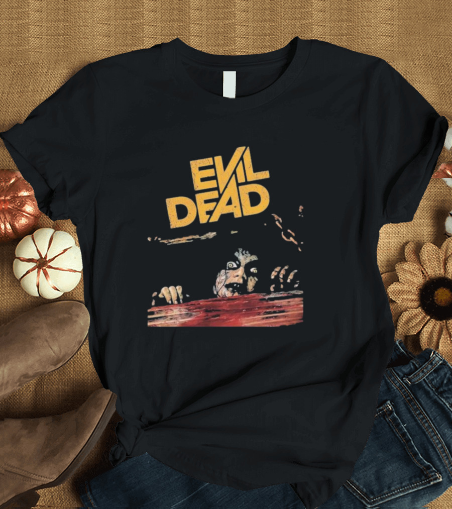 Evil Dead Demon Horror Images Classic Scene T-Shirt