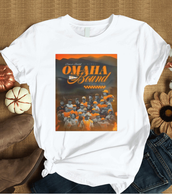 T-Shirt: Tennessee Baseball Omaha Bound Team Player T-Shirt Tennessee Baseball Omaha Bound Team Player T-Shirt