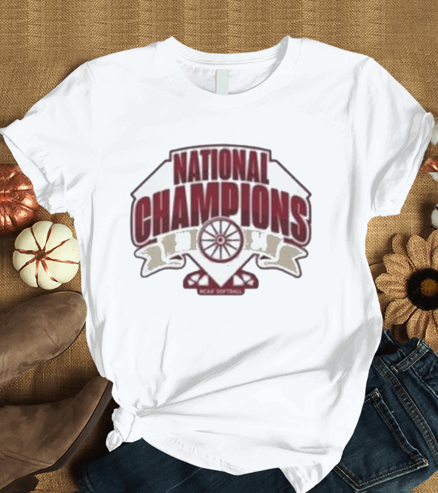 Oklahoma Sooners NCAA Softball National Champions T-Shirt