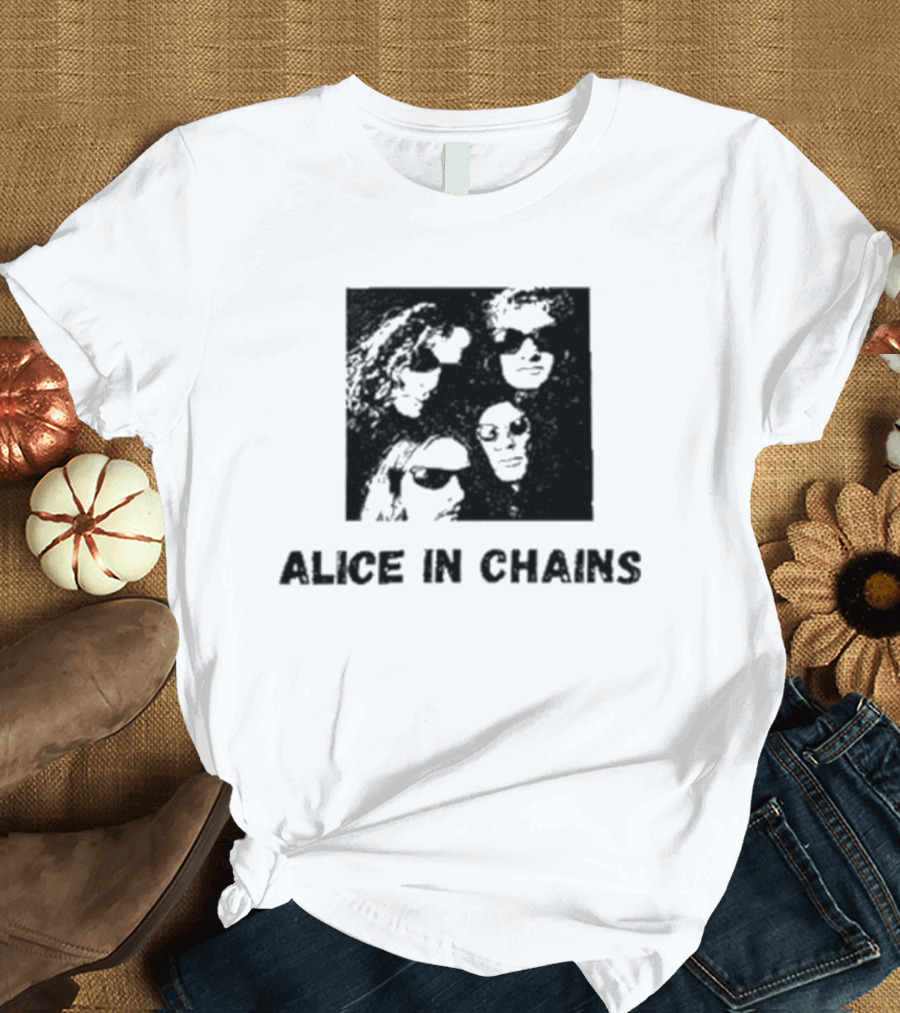 ALICE IN CHAINS San Antonio Concert Sharpist T-Shirt