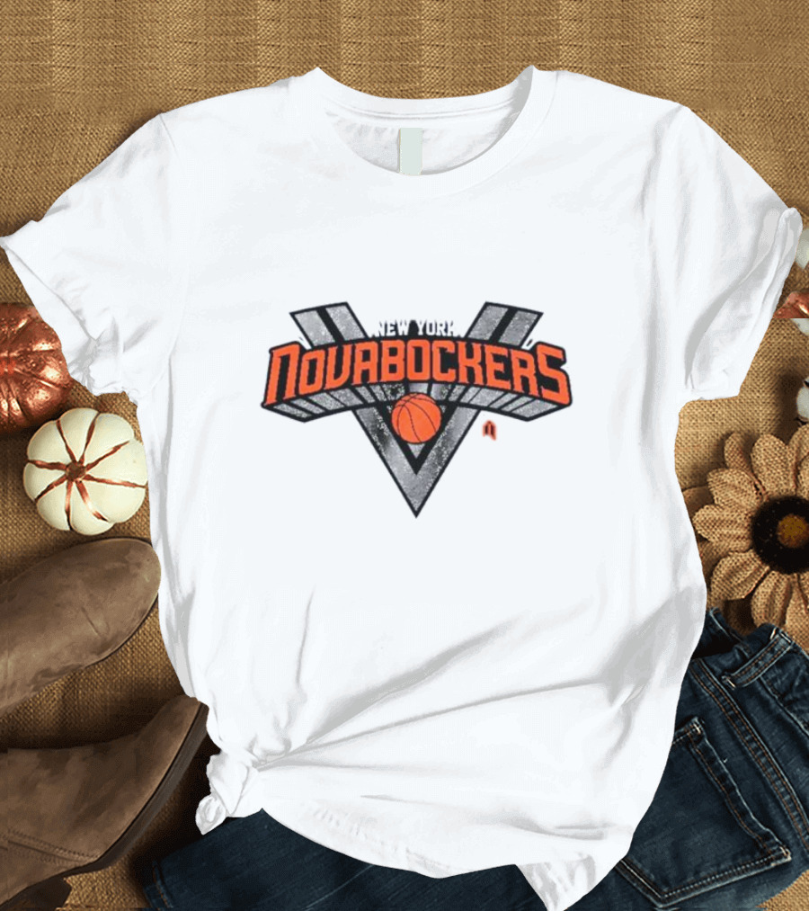 New York Novabockers Basketball V T-Shirt