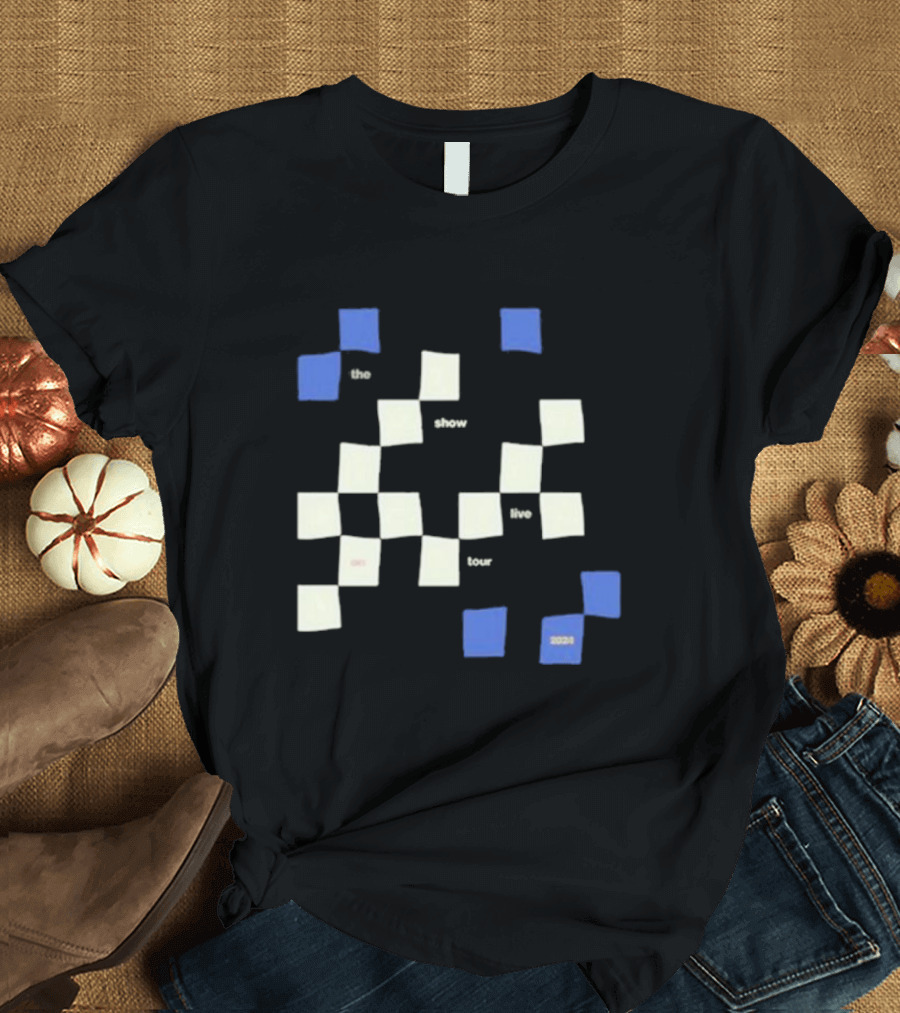 Niall Horan The Show Live On Tour Checkered T-Shirt