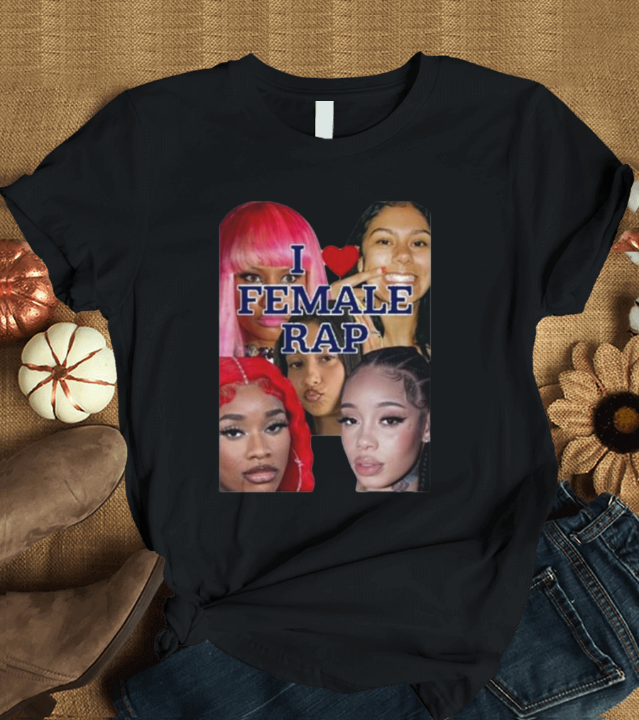 Nrth West Is My Spirit Animal I Love Female Rap Montage T-Shirt