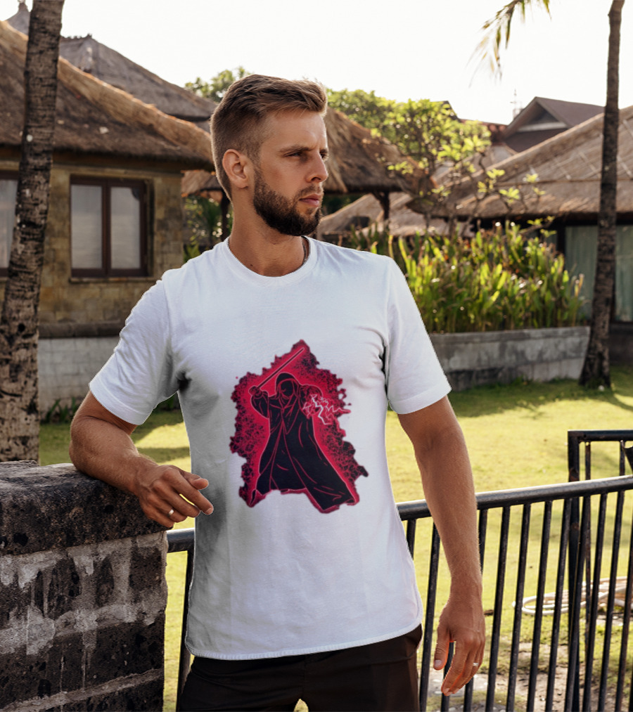 Lord Senator Thunder Dark Force Power Lightsaber Lightning T-Shirt