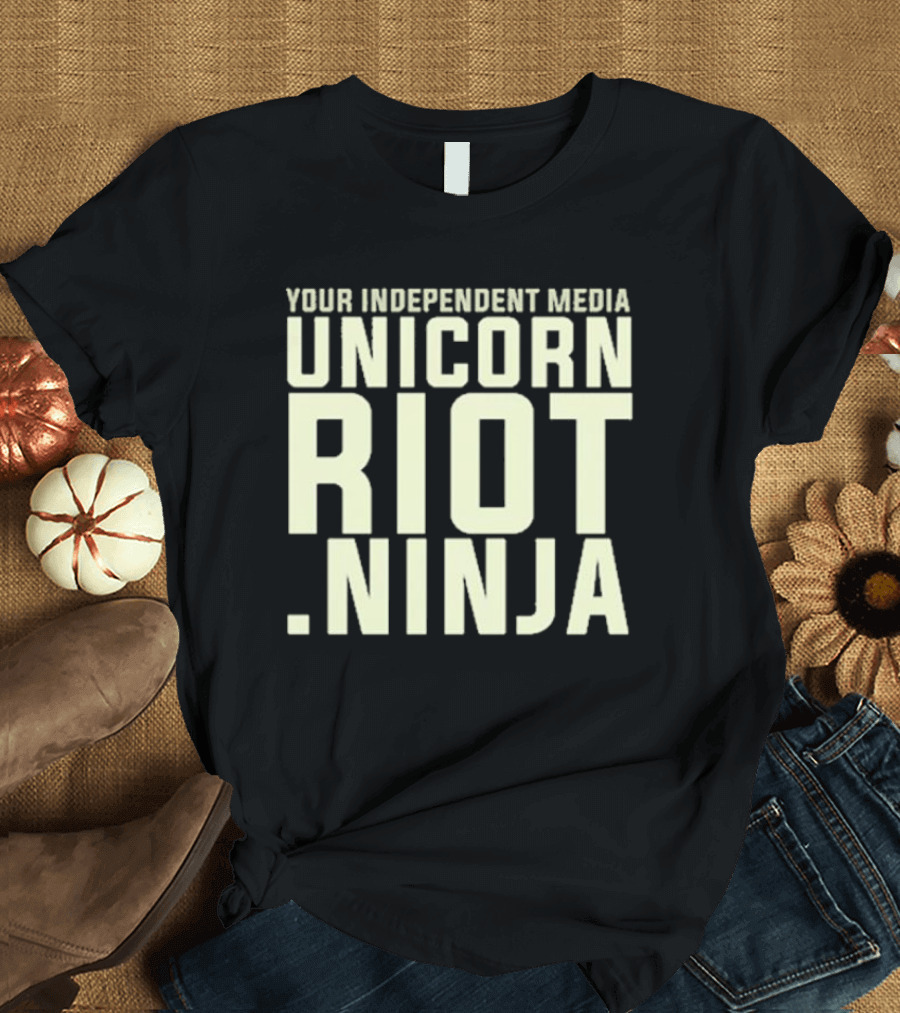 Your Independent Media Unicorn Riot Ninja T-Shirt