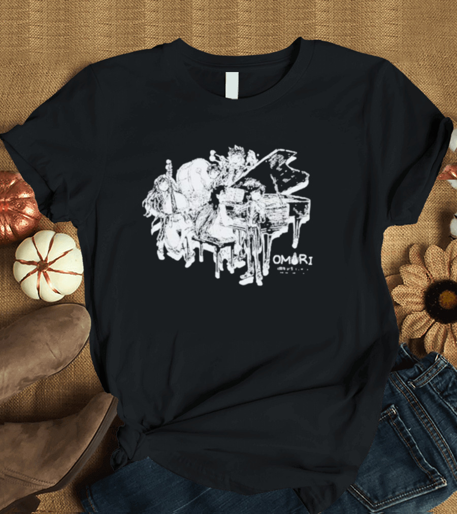 OMORI 3rd Anniversary Piano Ensemble T-Shirt