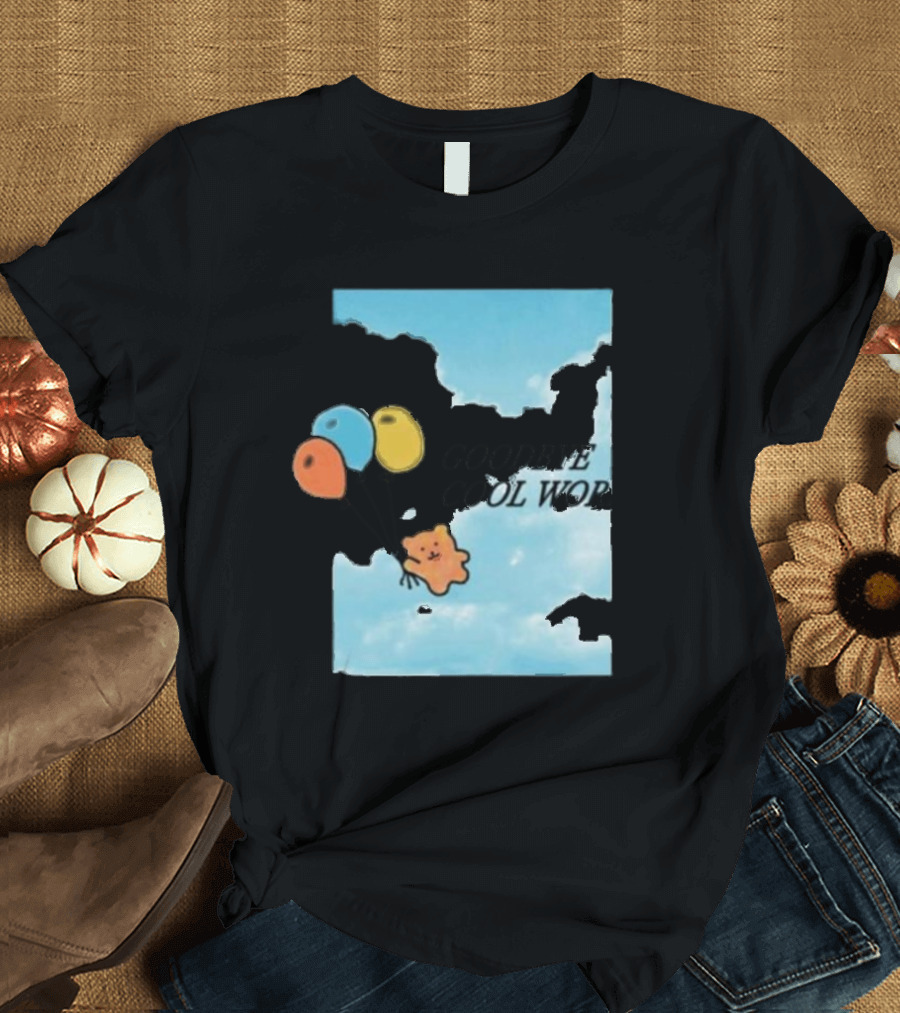 Goodbye Cool World Cloudy Balloon Adventure T-Shirt
