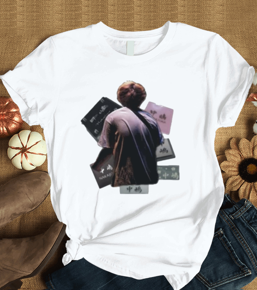 Nakashima New Goods Collection Featuring Typography and Back View T-Shirt