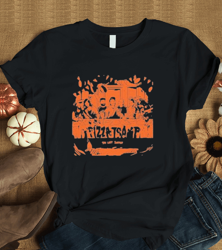 Pizzatramp The Last Supper Band Members at Table T-Shirt