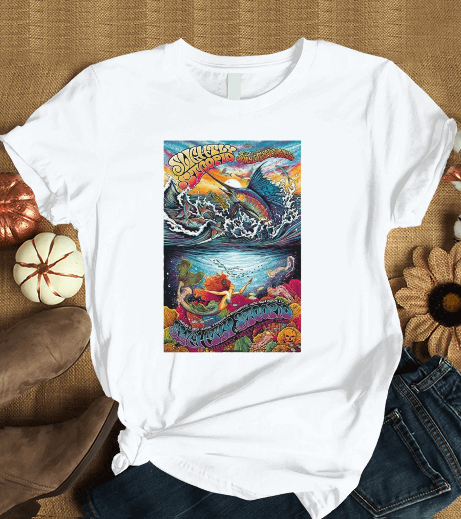 Slightly Stoopid August 2 2024 Jacksonville Retro Ocean Adventure T-Shirt