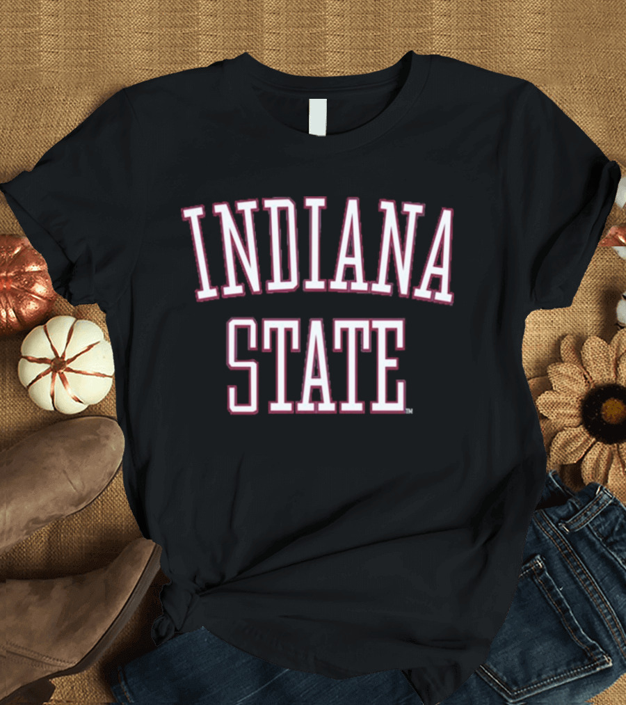 Retro Indiana State Arch T-Shirt