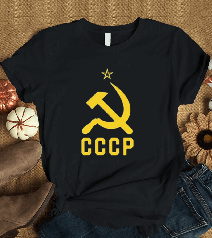JD Vance CCCP Hammer and Sickle Communist Star T-Shirt