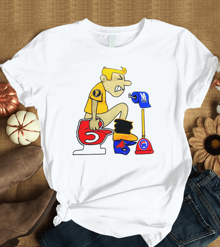 Pittsburgh Penguins Versus Montreal Canadiens Rivalry Humor T-Shirt