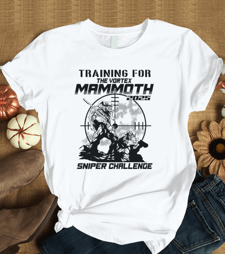 Training for the Vortex Mammoth 2025 Sniper Challenge with Tactical T-Shirt