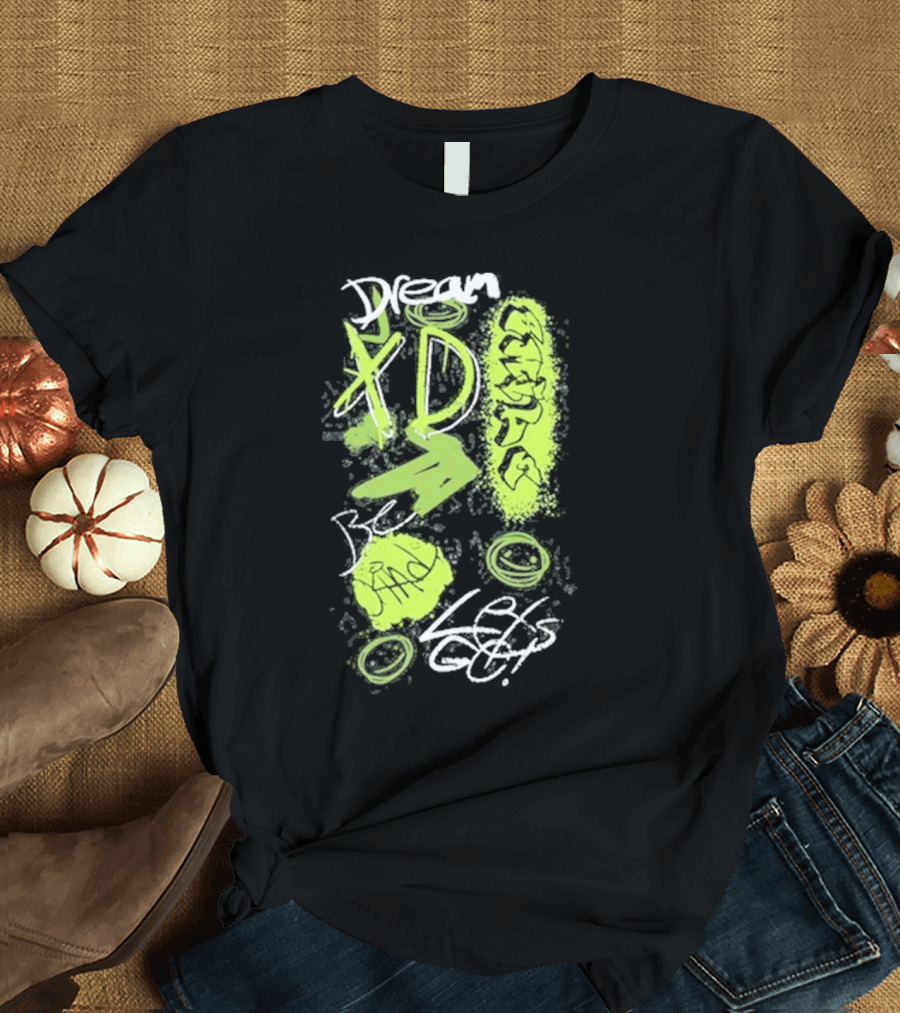 Dream XD Be Kind Let's Go Graffiti T-Shirt