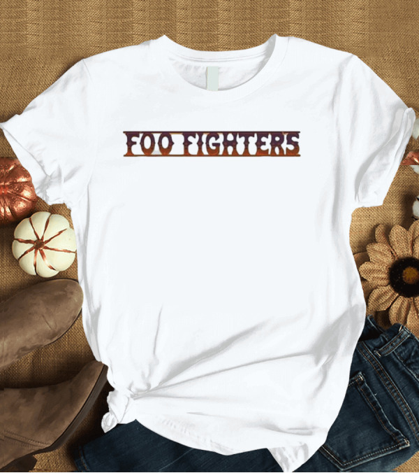 T-Shirt: Foo Fighters August 3 2024 Denver CO Event Vintage Text T-Shirt Foo Fighters August 3 2024 Denver CO Event Vintage Text T-Shirt