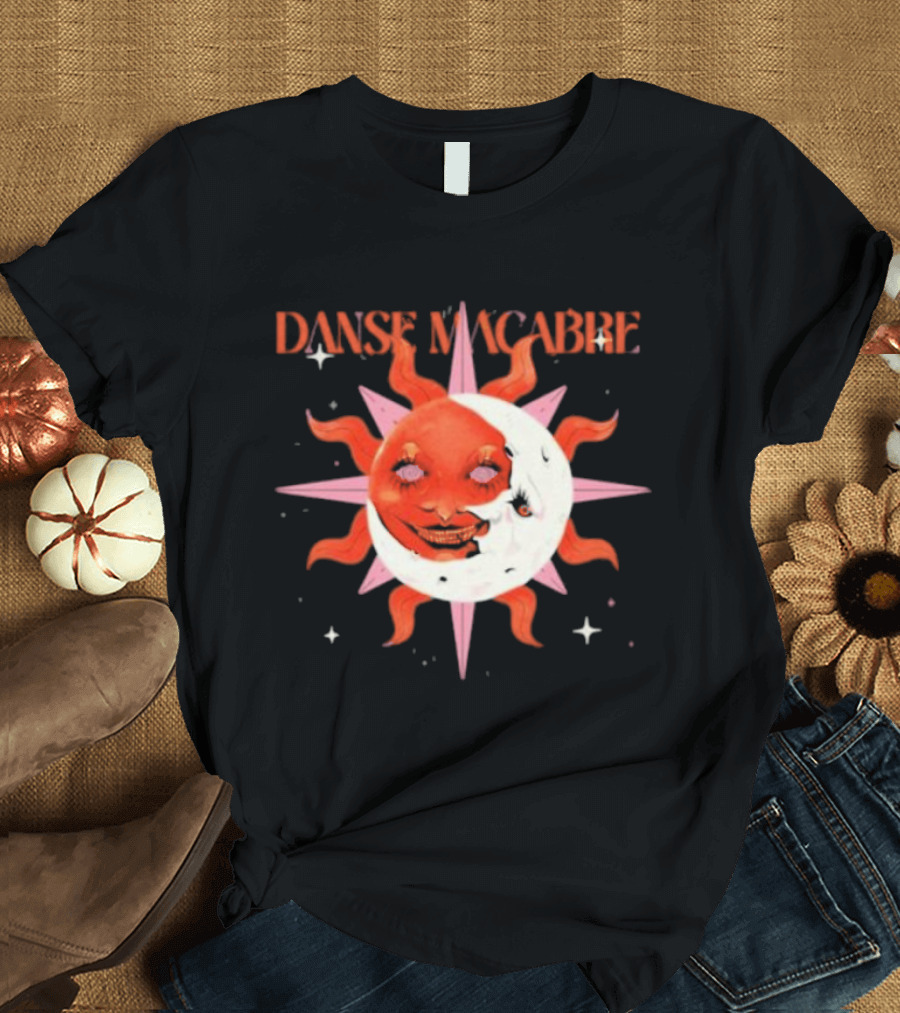 Danse Macabre Sun and Moon Galactic T-Shirt