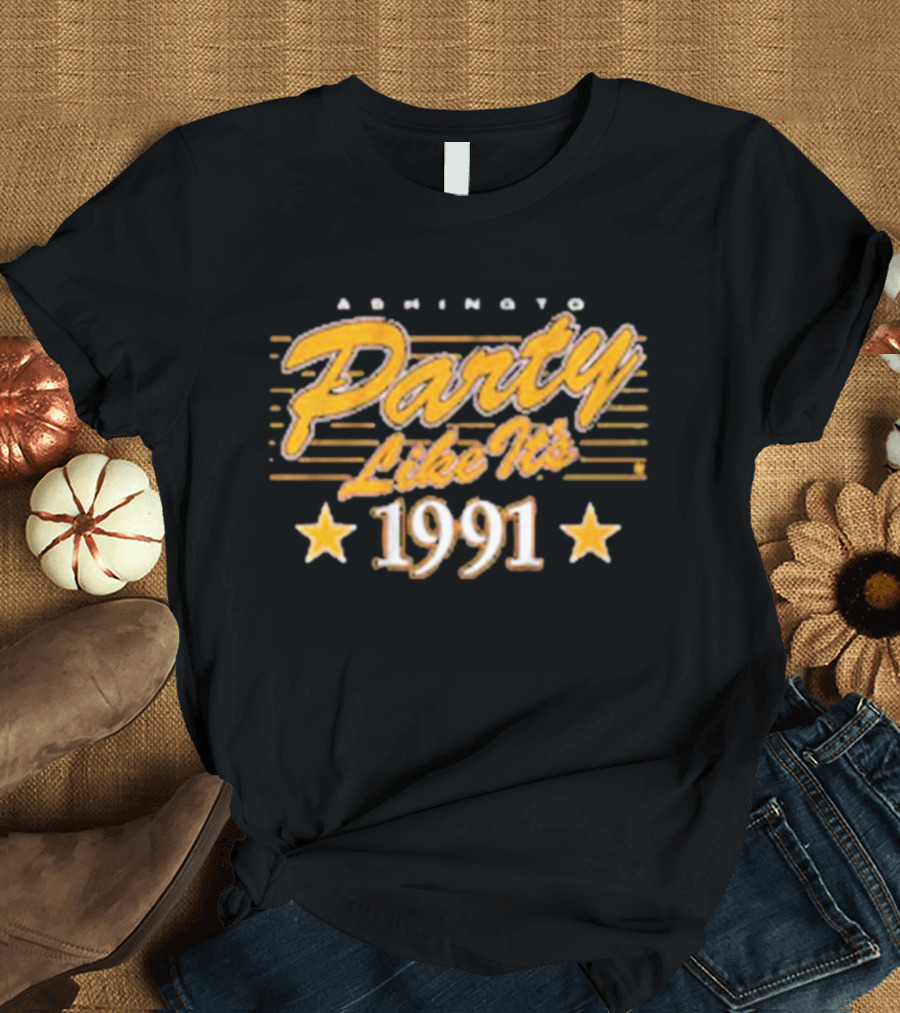 Washington Football Party Like It’s 1991 Classic Fan T-Shirt
