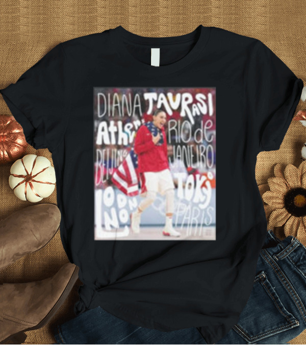 T-Shirt: Diana Taurasi Athens Beijing London Rio de Janeiro Tokyo Paris T-Shirt Diana Taurasi Athens Beijing London Rio de Janeiro Tokyo Paris T-Shirt